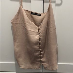 Button Up Brandy Melville Top